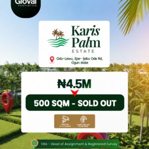 Karis Palms Estate 500SQM - Sold Out