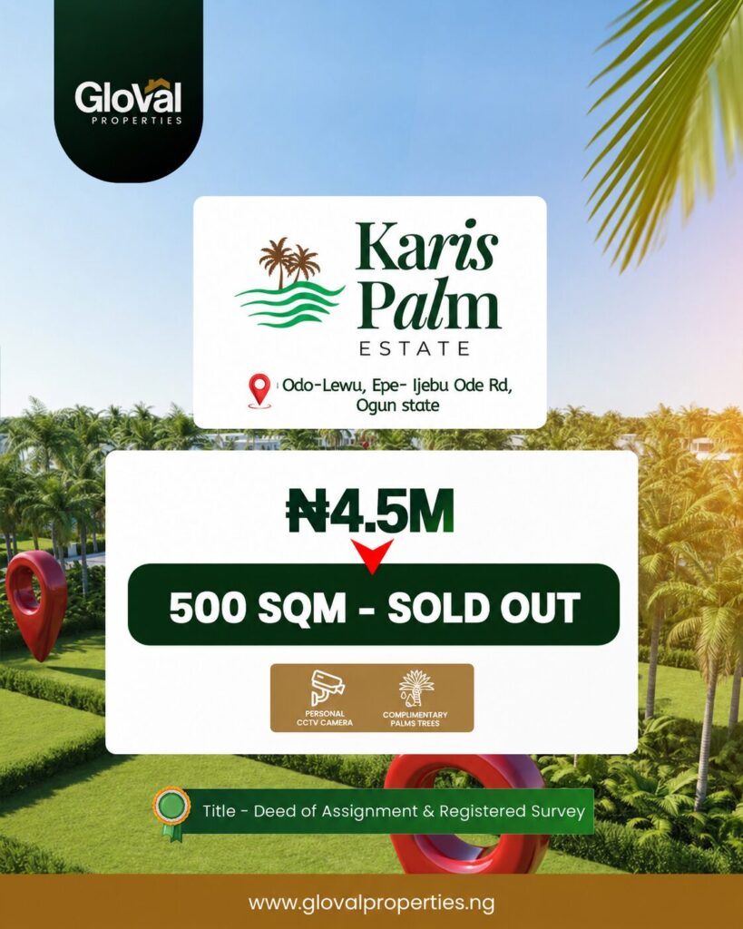 Karis Palms Estate 500SQM - Sold Out